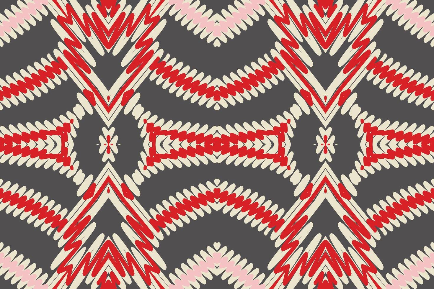 Ghagra Pattern Seamless Scandinavian pattern Motif embroidery, Ikat embroidery Design for Print indonesian batik motif embroidery native american kurta mughal design vector