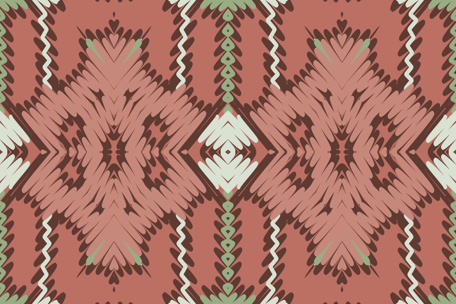 Motif folklore pattern Seamless Native American, Motif embroidery, Ikat embroidery Design for Print indonesian batik motif embroidery native american kurta mughal design vector