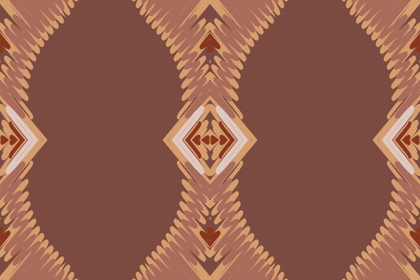 Motif folklore pattern Seamless Mughal architecture Motif embroidery, Ikat embroidery Design for Print pattern vintage flower folk navajo patchwork pattern vector