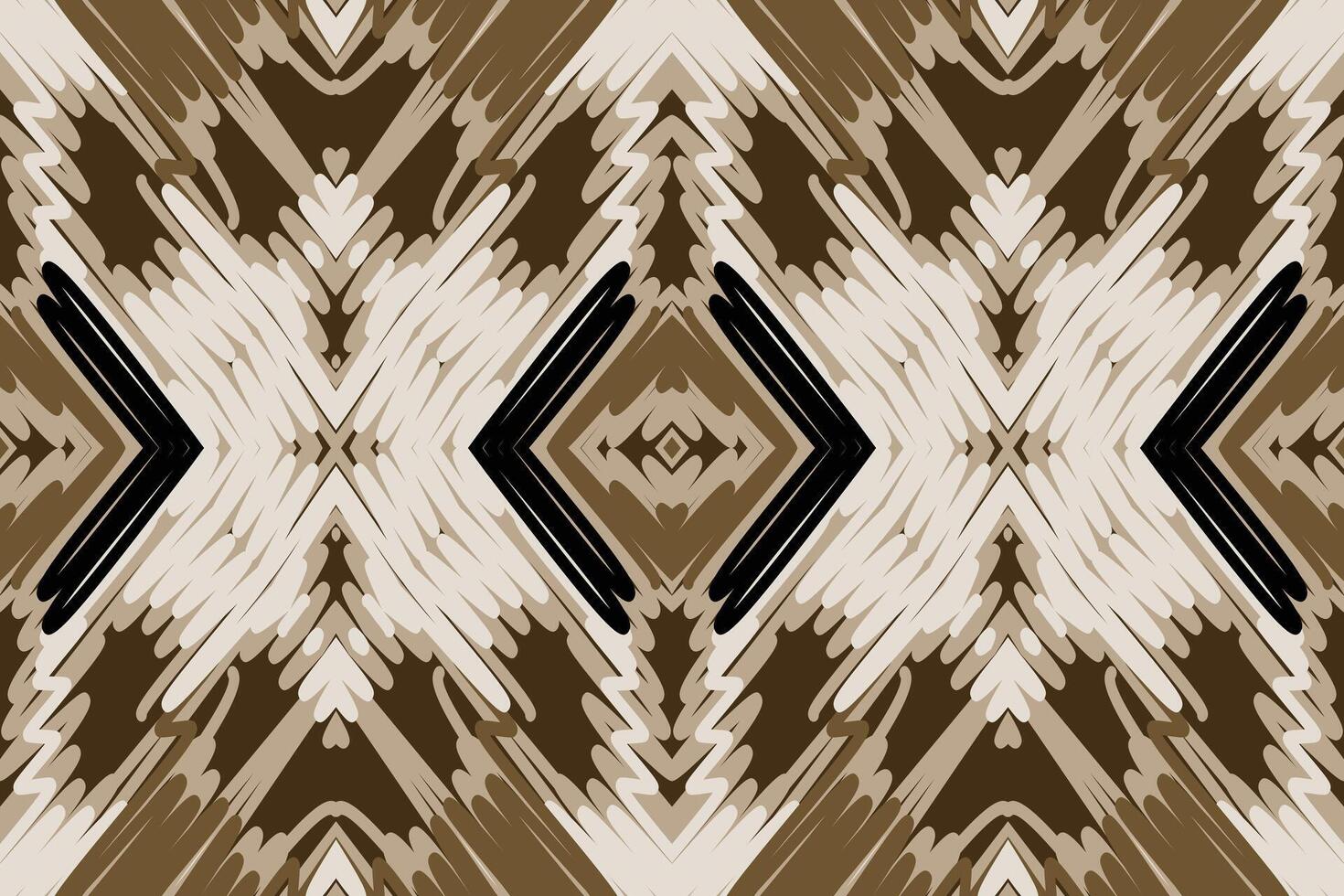 Silk fabric Patola sari Pattern Seamless Bandana print silk Motif embroidery, Ikat embroidery Design for Print indigenous art aboriginal art pattern floral kurti mughal border vector