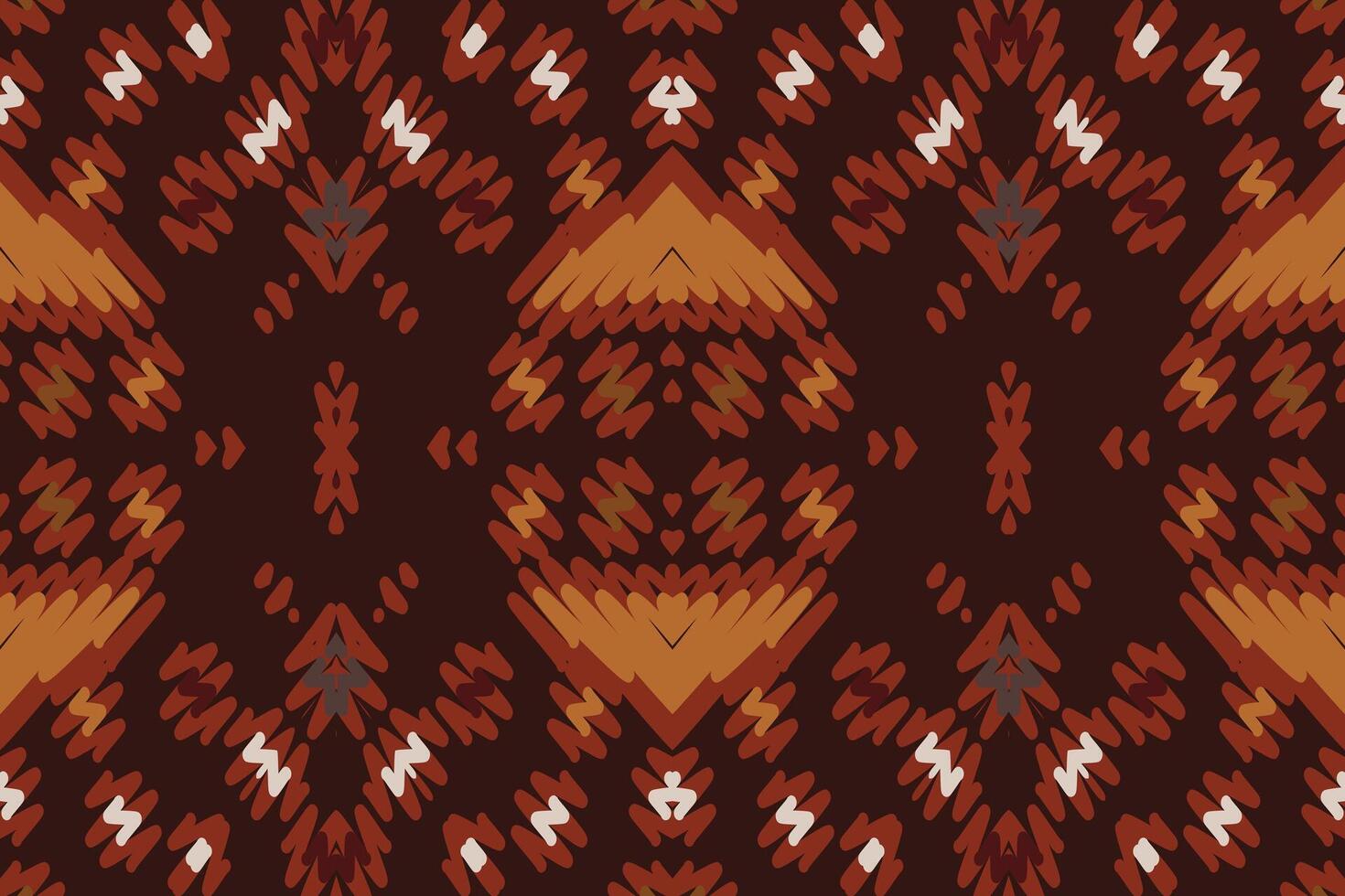 Silk fabric Patola sari Pattern Seamless Bandana print silk Motif embroidery, Ikat embroidery Design for Print egyptian pattern tibetan mandala bandanna vector
