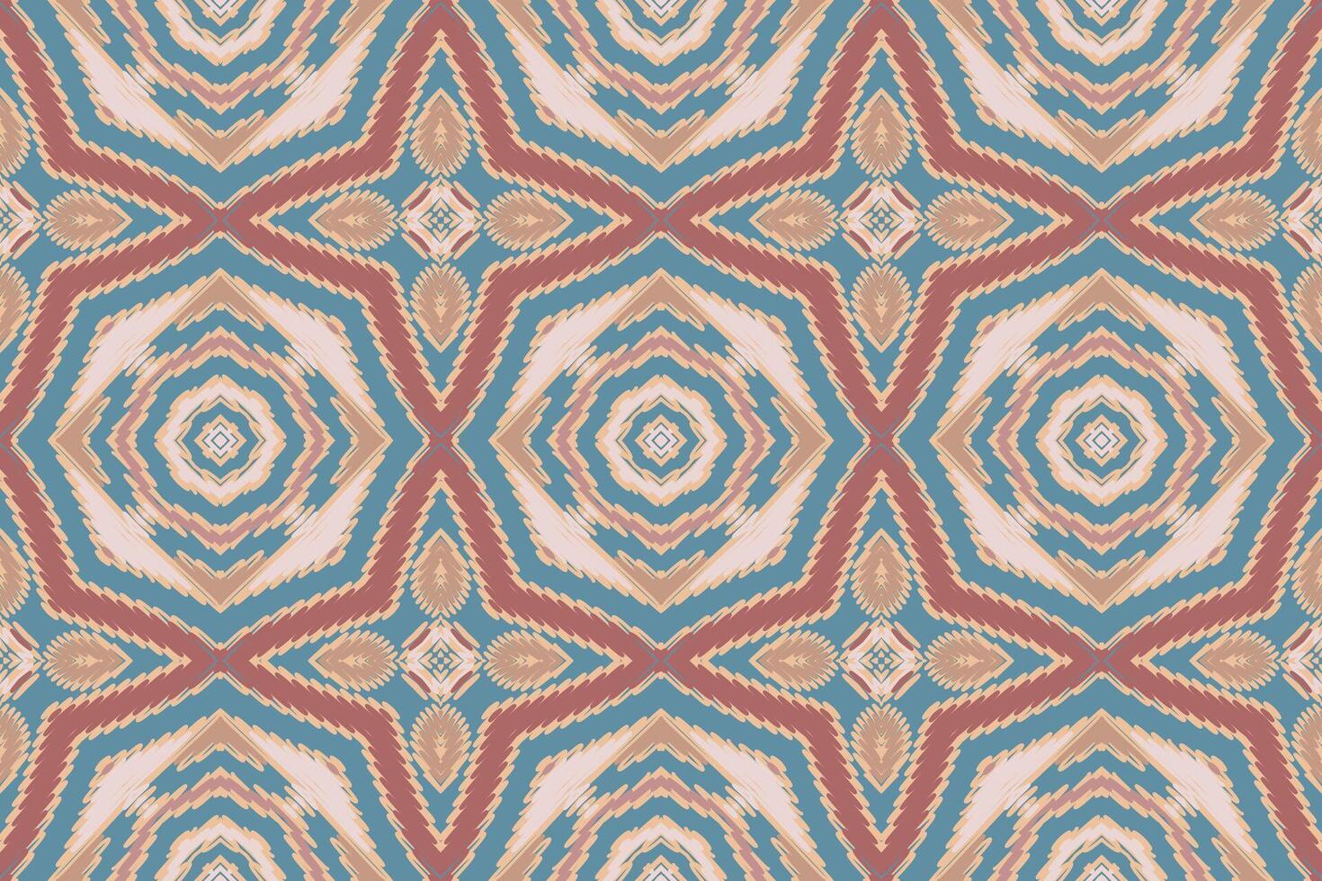 Silk fabric Patola sari Pattern Seamless Mughal architecture Motif embroidery, Ikat embroidery Design for Print scandinavian pattern saree ethnic nativity gypsy pattern vector