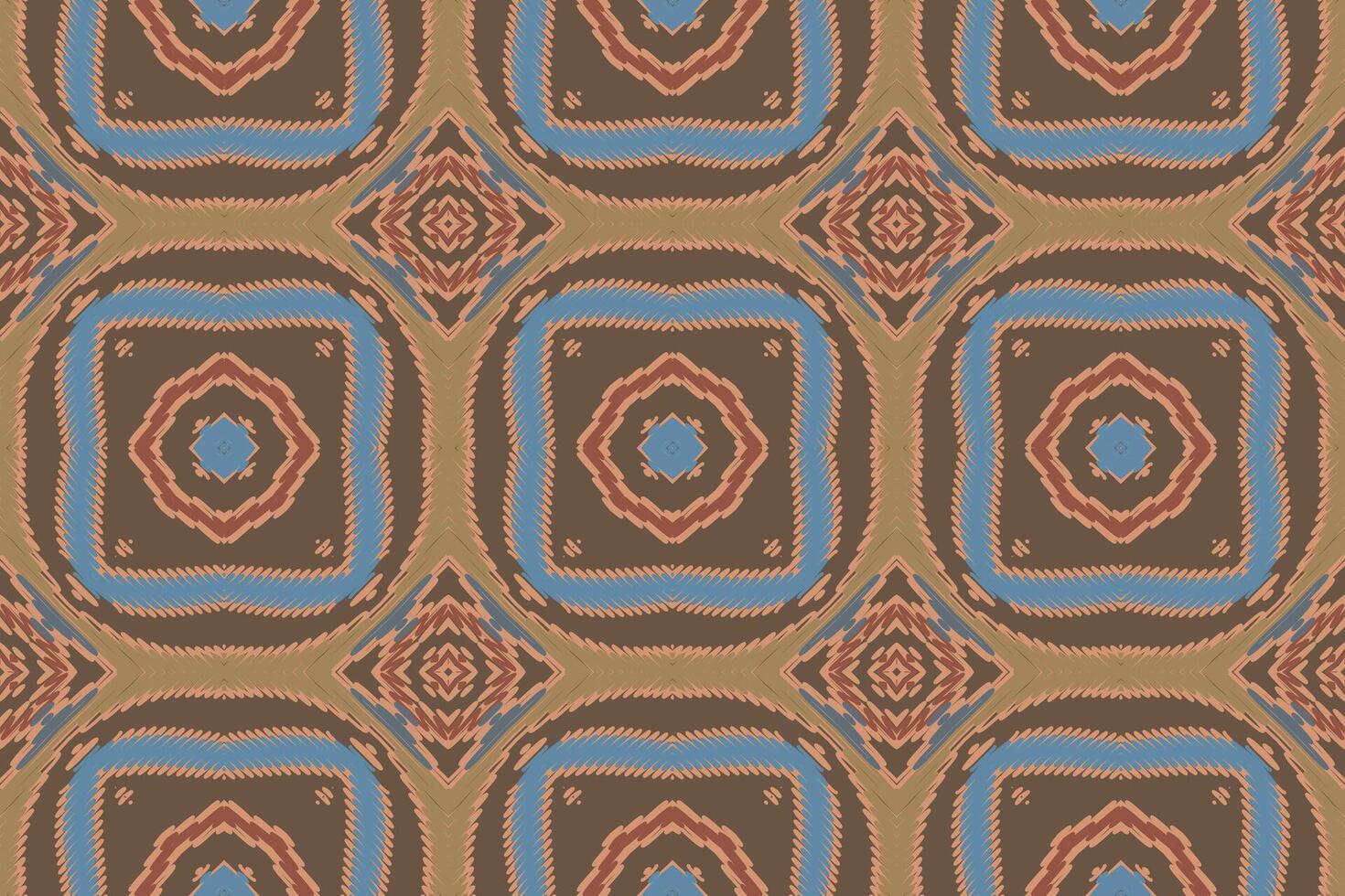 Silk fabric Patola sari Pattern Seamless Mughal architecture Motif embroidery, Ikat embroidery Design for Print tapestry floral kimono repeat pattern lacing spanish motif vector