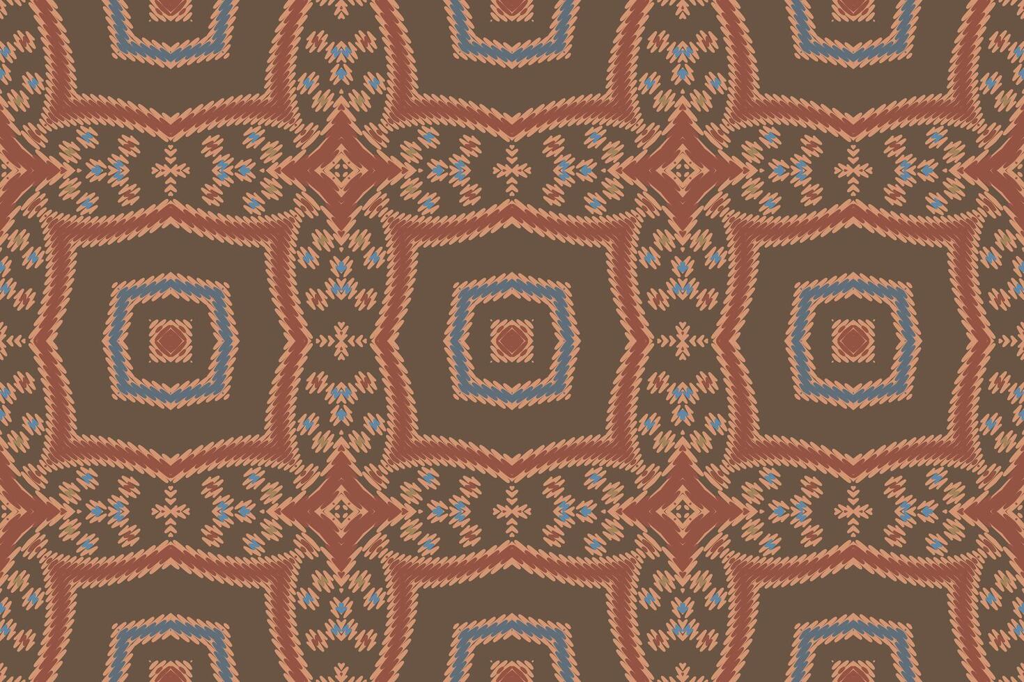 Silk fabric Patola sari Pattern Seamless Mughal architecture Motif embroidery, Ikat embroidery Design for Print tie dyeing pillowcase sambal puri kurti mughal architecture vector
