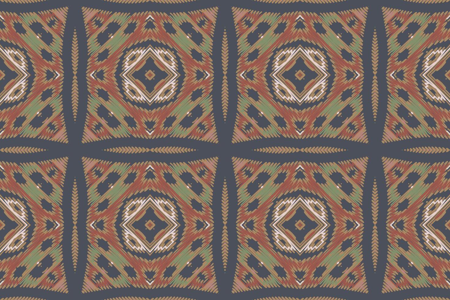Silk fabric Patola sari Pattern Seamless Scandinavian pattern Motif embroidery, Ikat embroidery Design for Print indonesian batik motif embroidery native american kurta mughal design vector