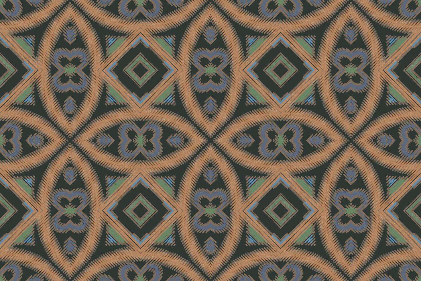 Silk fabric Patola sari Pattern Seamless Scandinavian pattern Motif embroidery, Ikat embroidery Design for Print tie dyeing pillowcase sambal puri kurti mughal architecture vector