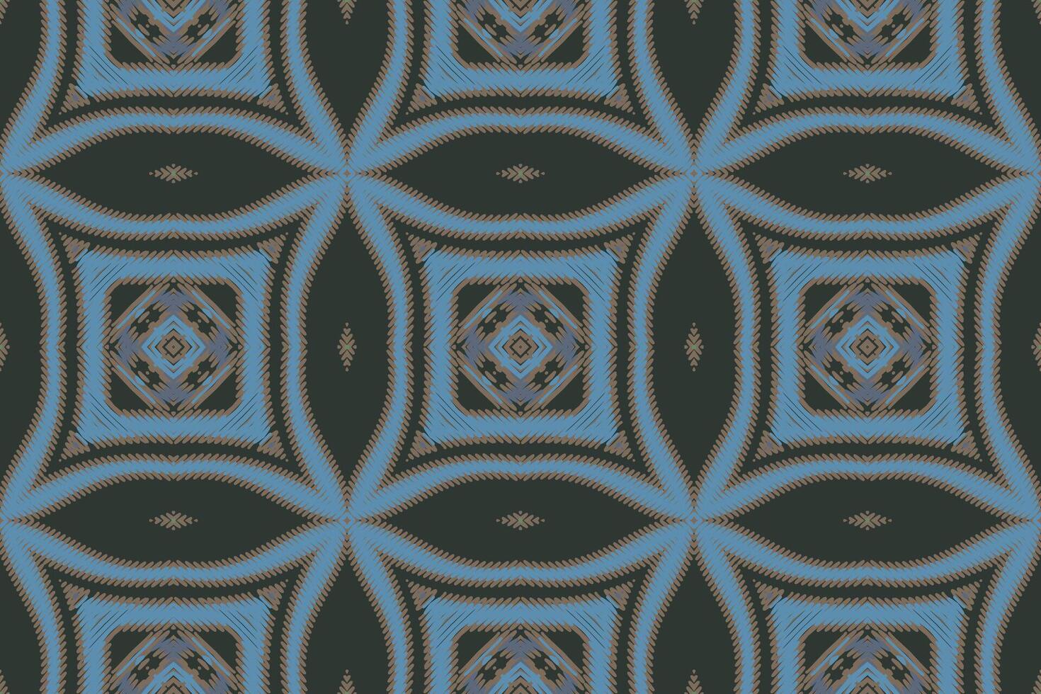 Silk fabric Patola sari Pattern Seamless Scandinavian pattern Motif embroidery, Ikat embroidery Design for Print tapestry floral kimono repeat pattern lacing spanish motif vector