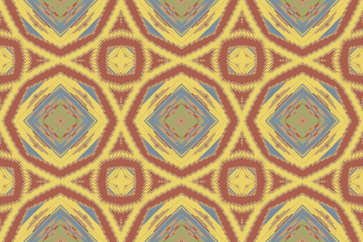 Nordic pattern Seamless Mughal architecture Motif embroidery, Ikat embroidery Design for Print indonesian batik motif embroidery native american kurta mughal design vector