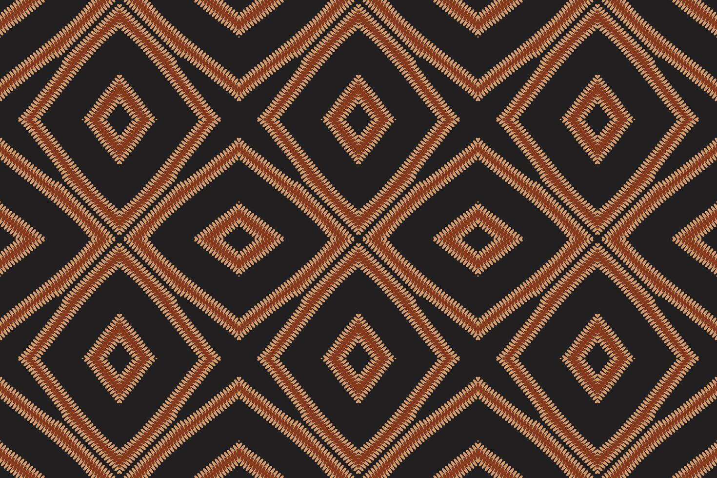 Navajo pattern Seamless Bandana print silk Motif embroidery, Ikat embroidery Design for Print tapestry floral kimono repeat pattern lacing spanish motif vector