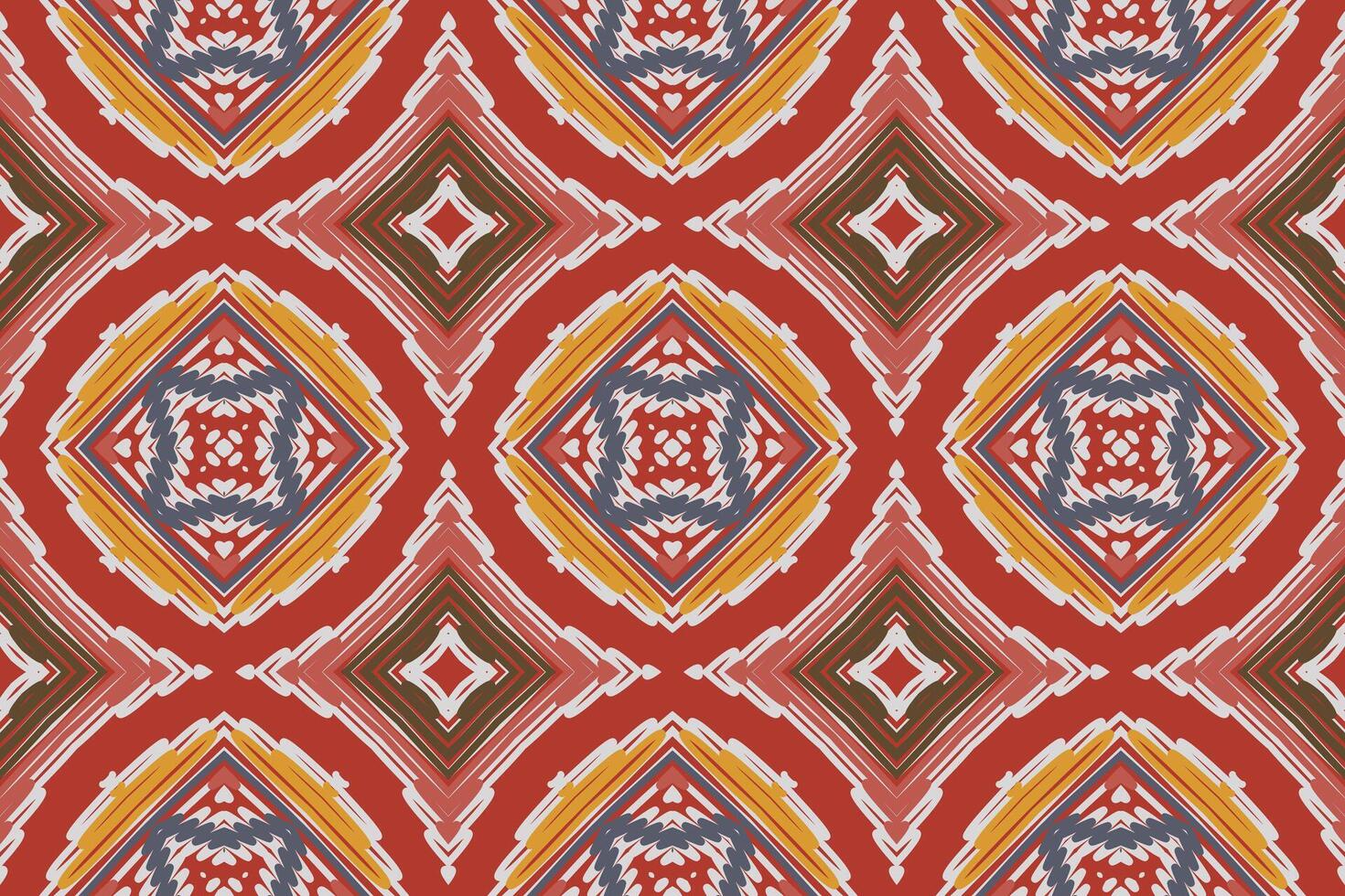 Navajo pattern Seamless Mughal architecture Motif embroidery, Ikat embroidery Design for Print jacquard slavic pattern folklore pattern kente arabesque vector