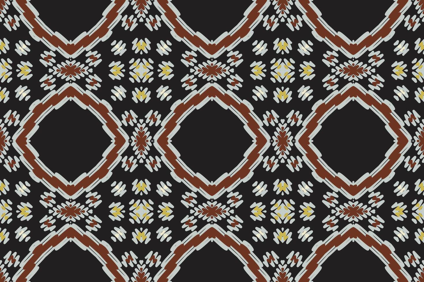 Navajo pattern Seamless Mughal architecture Motif embroidery, Ikat embroidery Design for Print egyptian pattern tibetan mandala bandanna vector
