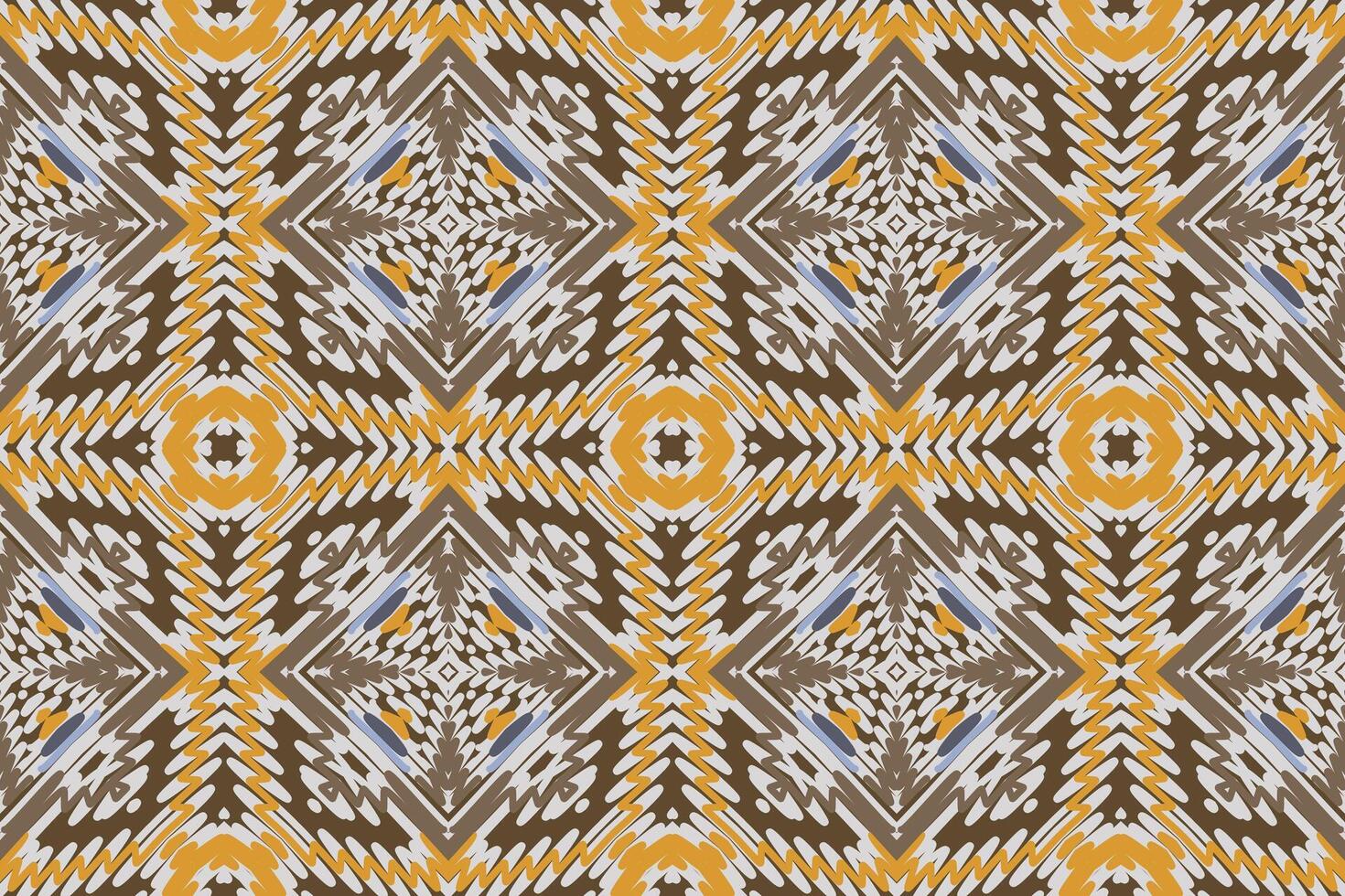 Navajo pattern Seamless Scandinavian pattern Motif embroidery, Ikat embroidery Design for Print pattern vintage flower folk navajo patchwork pattern vector