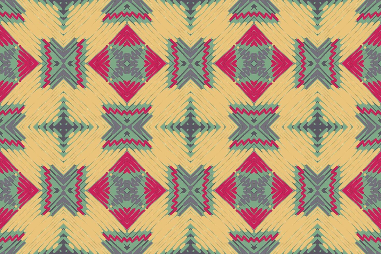 Navajo pattern Seamless Scandinavian pattern Motif embroidery, Ikat embroidery Design for Print indigenous art aboriginal art pattern floral kurti mughal border vector