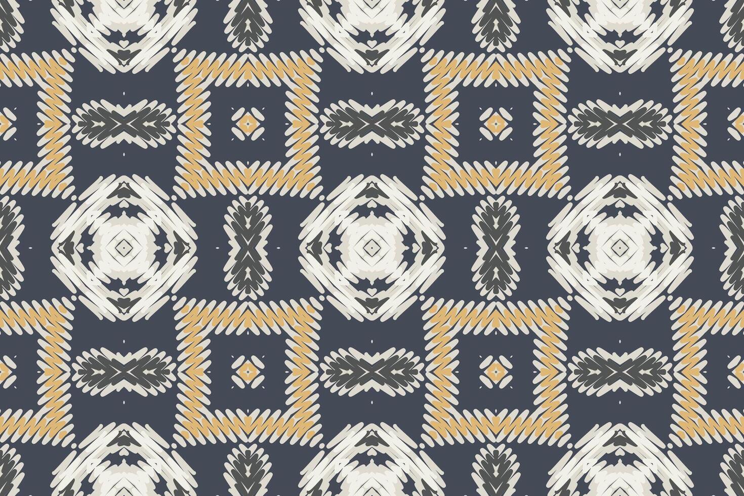 Patchwork pattern Seamless Bandana print silk Motif embroidery, Ikat embroidery Design for Print tapestry floral kimono repeat pattern lacing spanish motif vector