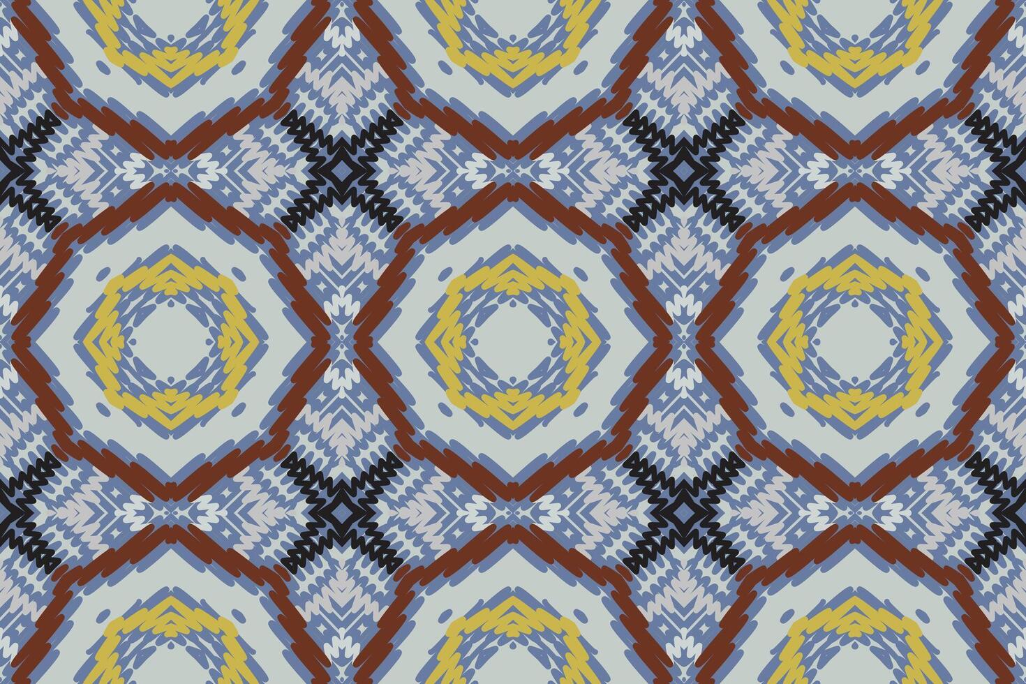 Patchwork pattern Seamless Mughal architecture Motif embroidery, Ikat embroidery Design for Print scarf hijab pattern kerchief ikat Silk kurti model mughal patterns vector