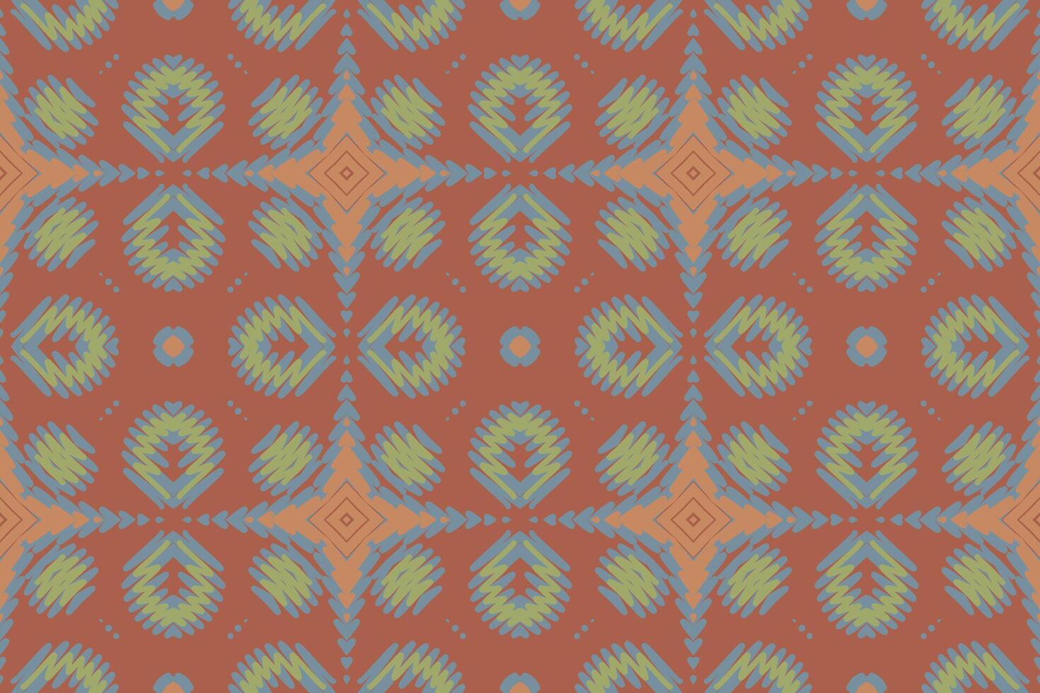 Patchwork pattern Seamless Mughal architecture Motif embroidery, Ikat embroidery Design for Print egyptian pattern tibetan mandala bandanna vector