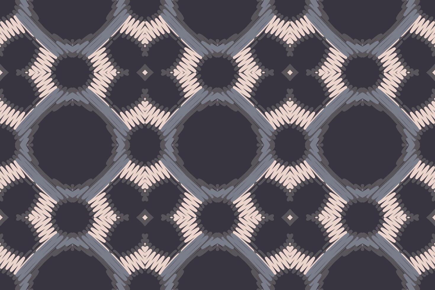 Patchwork pattern Seamless Scandinavian pattern Motif embroidery, Ikat embroidery Design for Print indigenous art aboriginal art pattern floral kurti mughal border vector