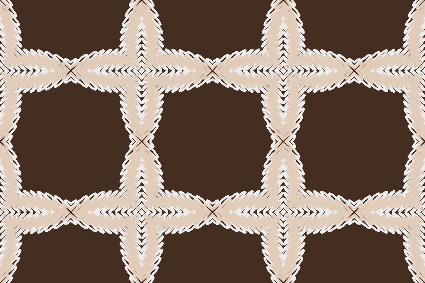 Patchwork pattern Seamless Mughal architecture Motif embroidery, Ikat embroidery Design for Print tapestry floral kimono repeat pattern lacing spanish motif vector