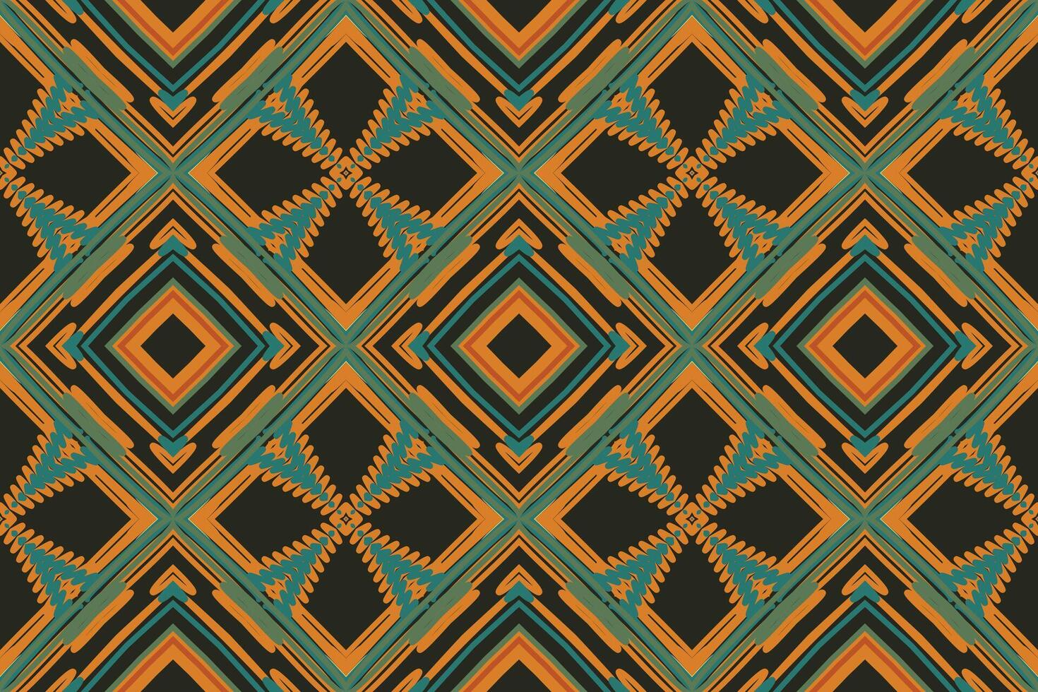 Patchwork pattern Seamless Mughal architecture Motif embroidery, Ikat embroidery Design for Print pattern vintage flower folk navajo patchwork pattern vector