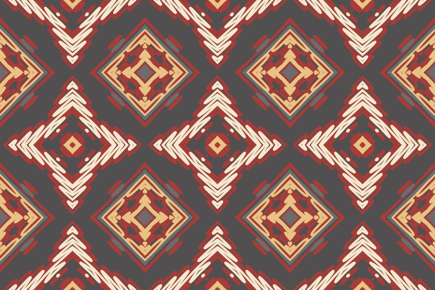 Patchwork pattern Seamless Scandinavian pattern Motif embroidery, Ikat embroidery Design for Print border embroidery ancient egypt vector