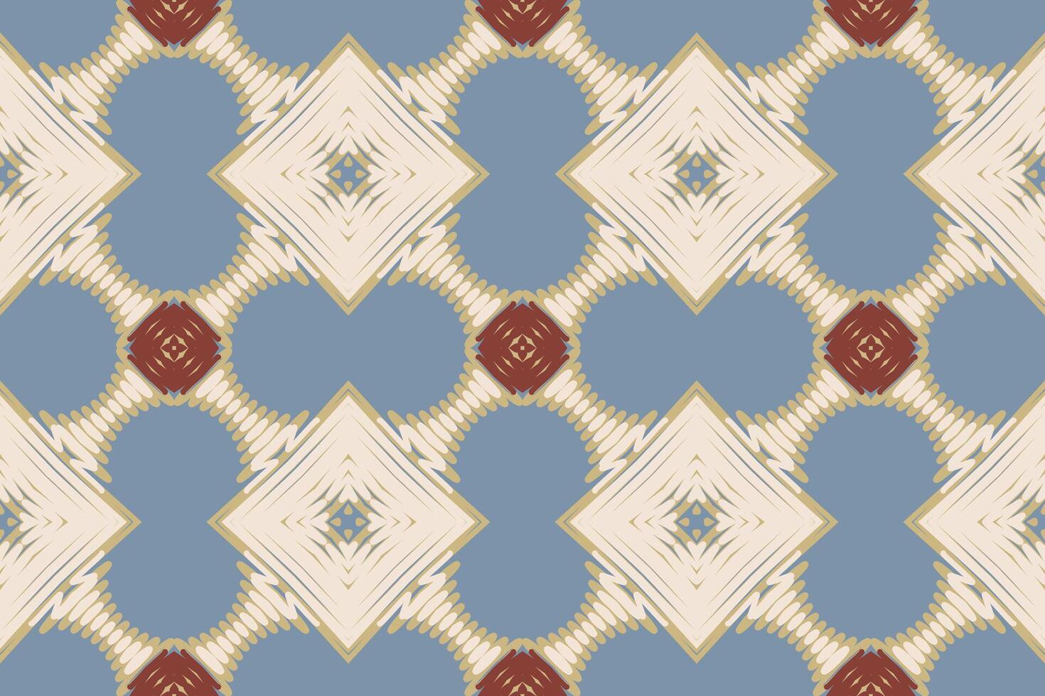 Tie dye Pattern Seamless Native American, Motif embroidery, Ikat embroidery Design for Print vyshyvanka placemat quilt sarong sarong beach kurtis Indian motifs vector
