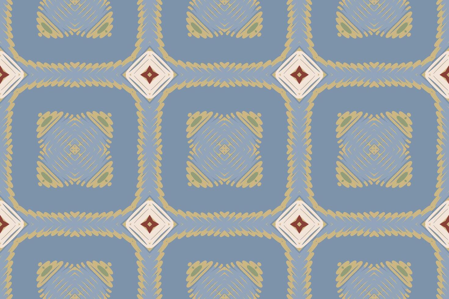 Tie dye Pattern Seamless Native American, Motif embroidery, Ikat embroidery Design for Print indonesian batik motif embroidery native american kurta mughal design vector