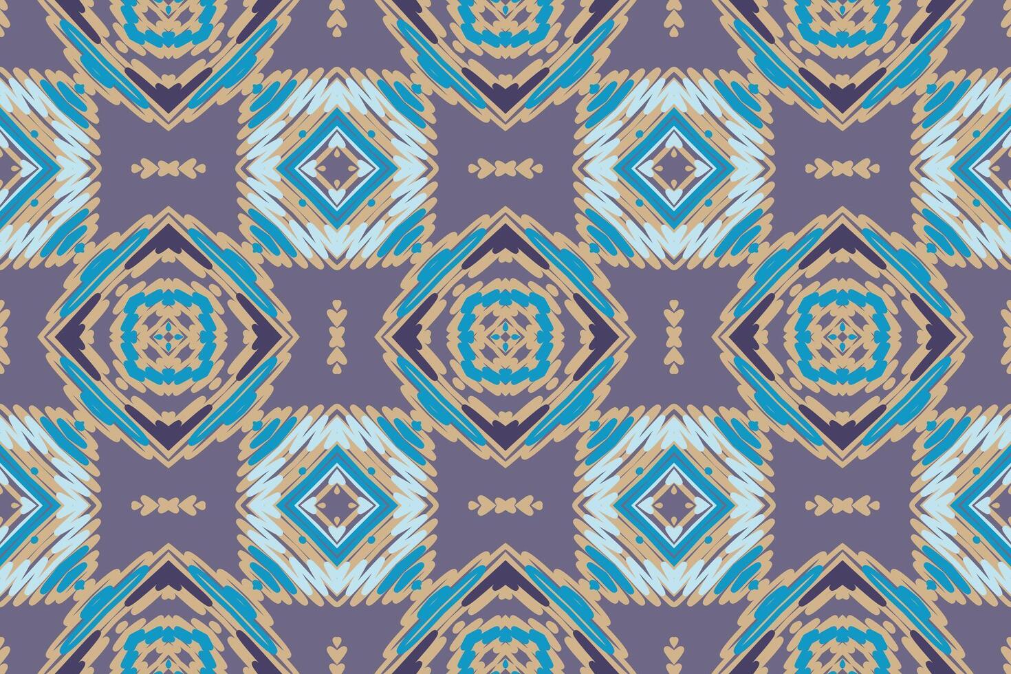 Tie dye Pattern Seamless Native American, Motif embroidery, Ikat embroidery Design for Print border embroidery ancient egypt vector