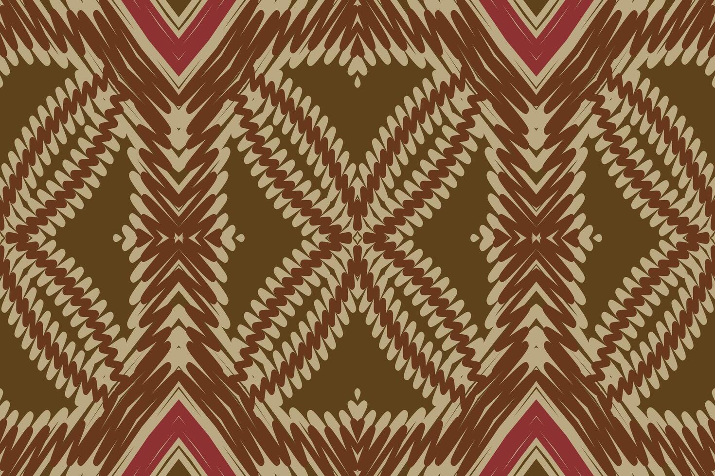 Tie dye Pattern Seamless Mughal architecture Motif embroidery, Ikat embroidery Design for Print pattern vintage flower folk navajo patchwork pattern vector