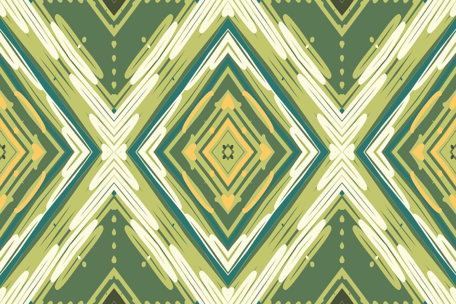 Tie dye Pattern Seamless Scandinavian pattern Motif embroidery, Ikat embroidery Design for Print egyptian pattern tibetan mandala bandanna vector