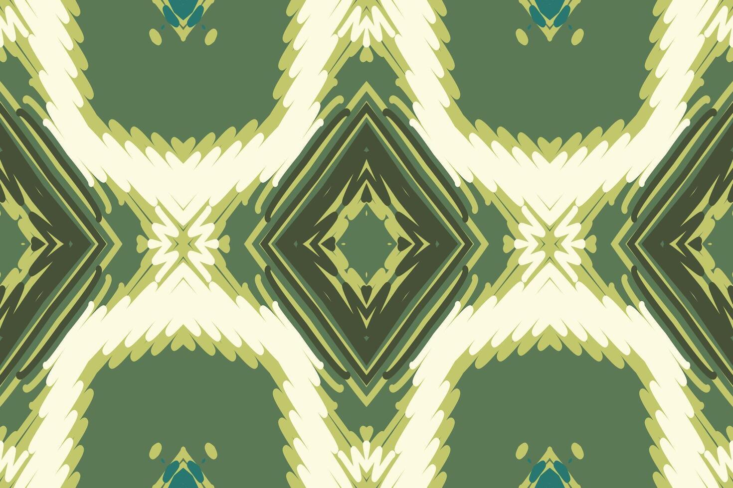 Tie dye Pattern Seamless Scandinavian pattern Motif embroidery, Ikat embroidery Design for Print border embroidery ancient egypt vector