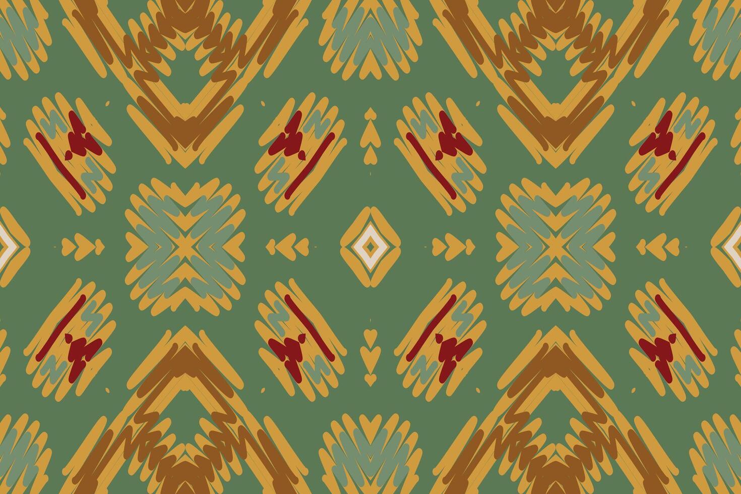 Baroque pattern Seamless Native American, Motif embroidery, Ikat embroidery Design for Print indigenous art aboriginal art pattern floral kurti mughal border vector