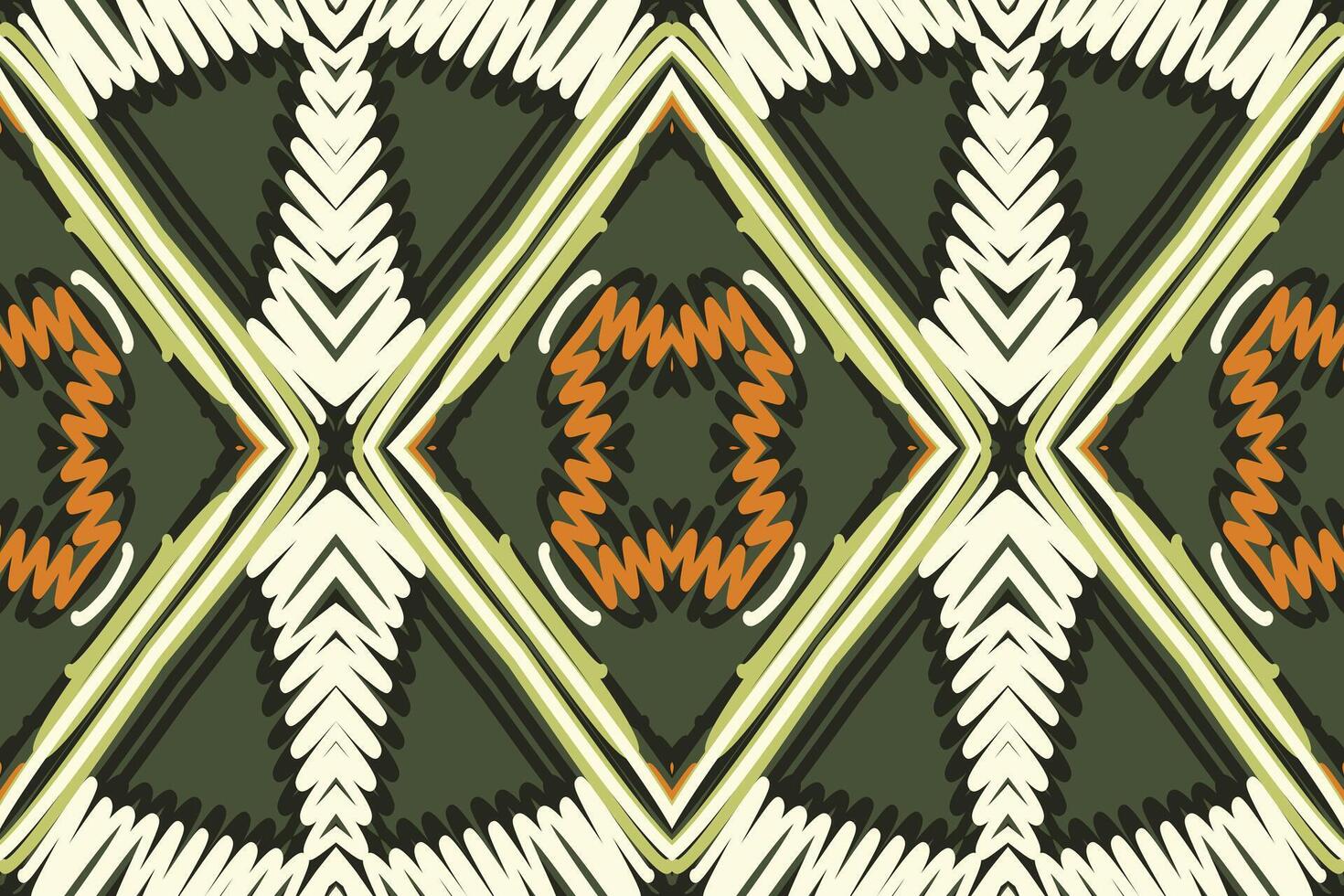 Tie dye Pattern Seamless Mughal architecture Motif embroidery, Ikat embroidery Design for Print scandinavian pattern saree ethnic nativity gypsy pattern vector