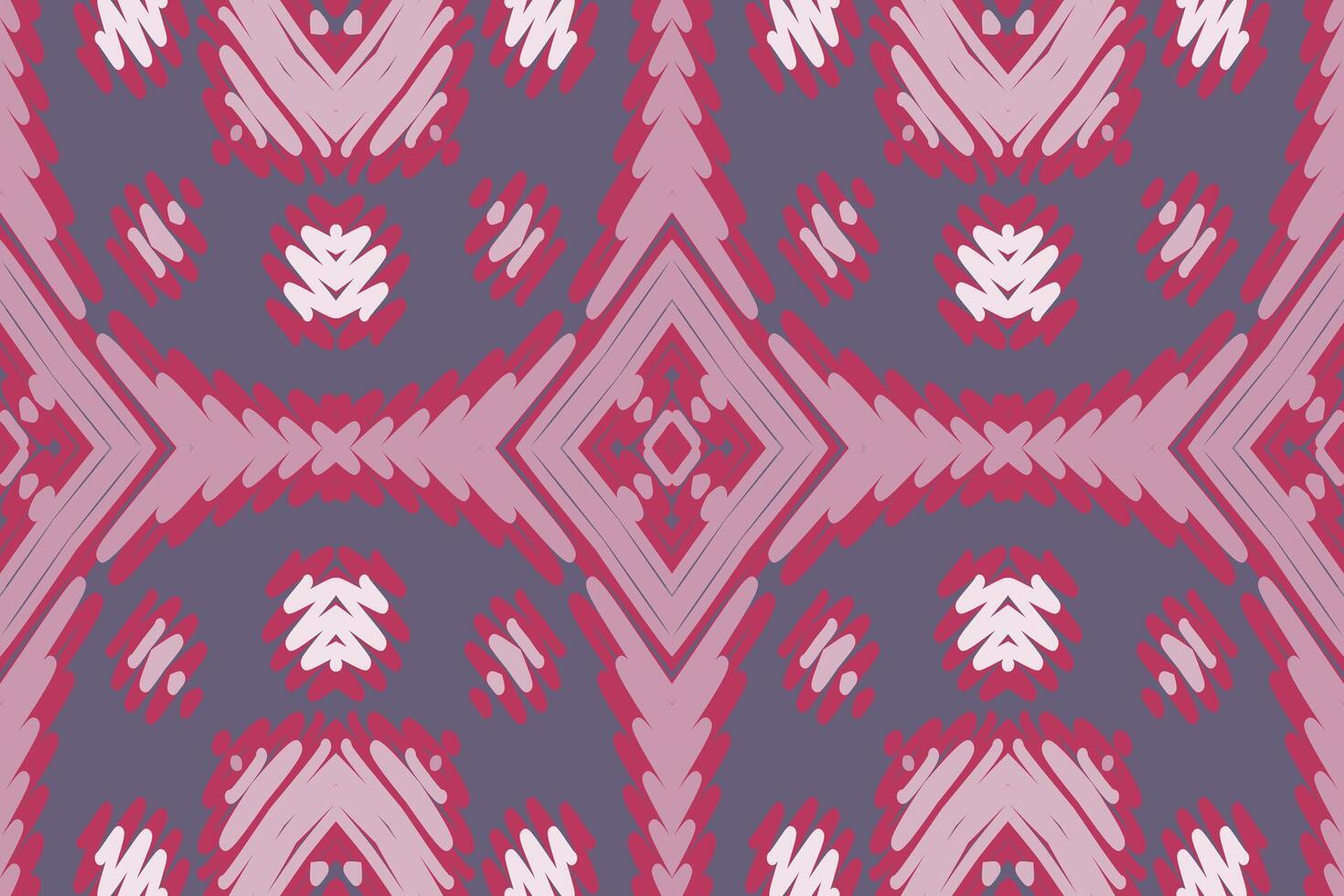 Baroque pattern Seamless Bandana print silk Motif embroidery, Ikat embroidery Design for Print indonesian batik motif embroidery native american kurta mughal design vector
