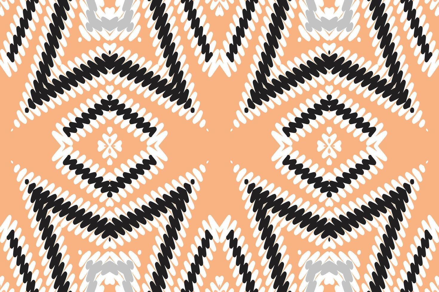 Baroque pattern Seamless Mughal architecture Motif embroidery, Ikat embroidery Design for Print tapestry floral kimono repeat pattern lacing spanish motif vector