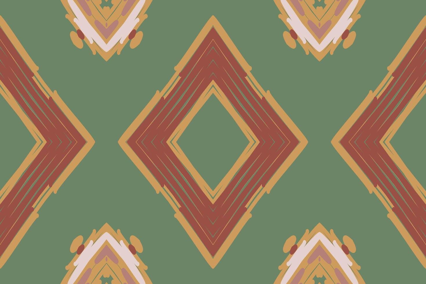 Baroque pattern Seamless Mughal architecture Motif embroidery, Ikat embroidery Design for Print Texture fabric saree sari carpet. kurta patola saree vector