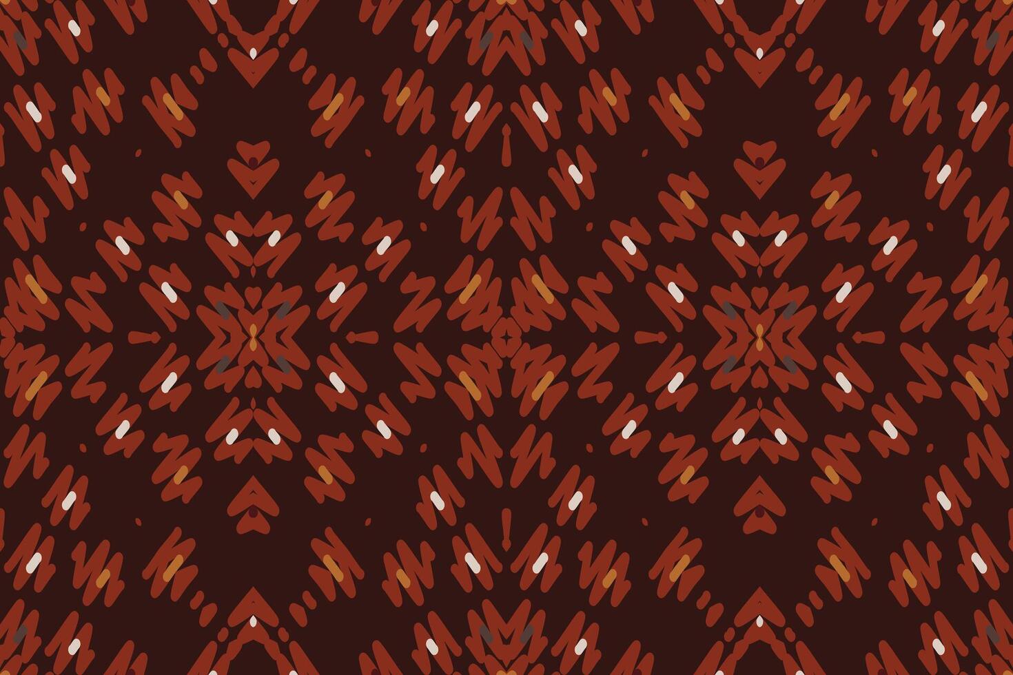 Baroque pattern Seamless Mughal architecture Motif embroidery, Ikat embroidery Design for Print indonesian batik motif embroidery native american kurta mughal design vector