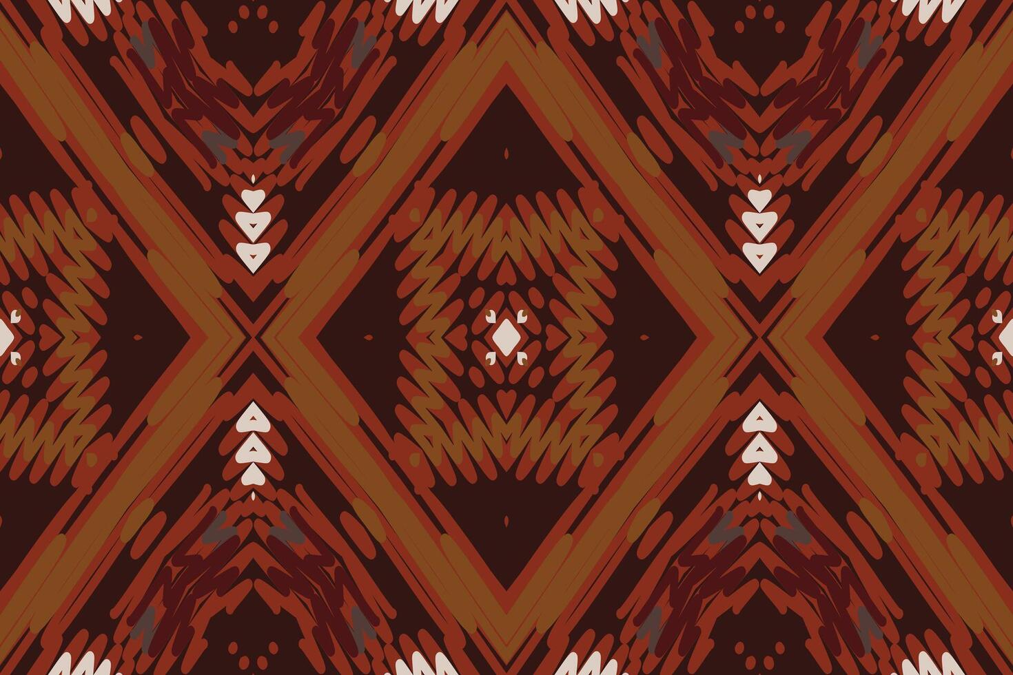 Baroque pattern Seamless Mughal architecture Motif embroidery, Ikat embroidery Design for Print scarf hijab pattern kerchief ikat Silk kurti model mughal patterns vector