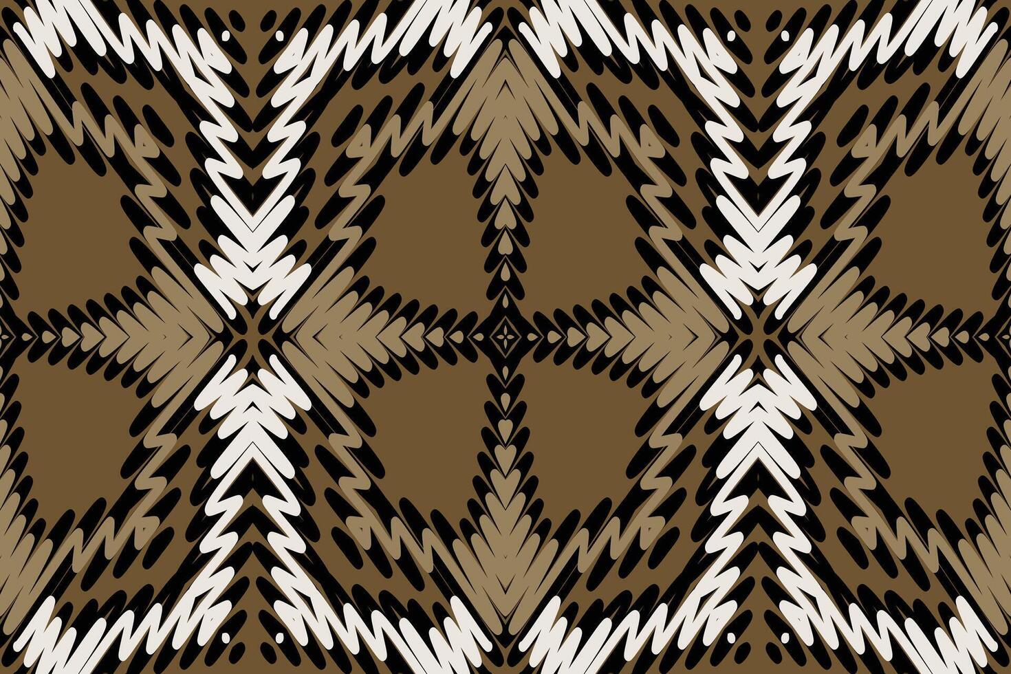 Dupatta pattern Seamless Native American, Motif embroidery, Ikat embroidery Design for Print Texture fabric saree sari carpet. kurta patola saree vector