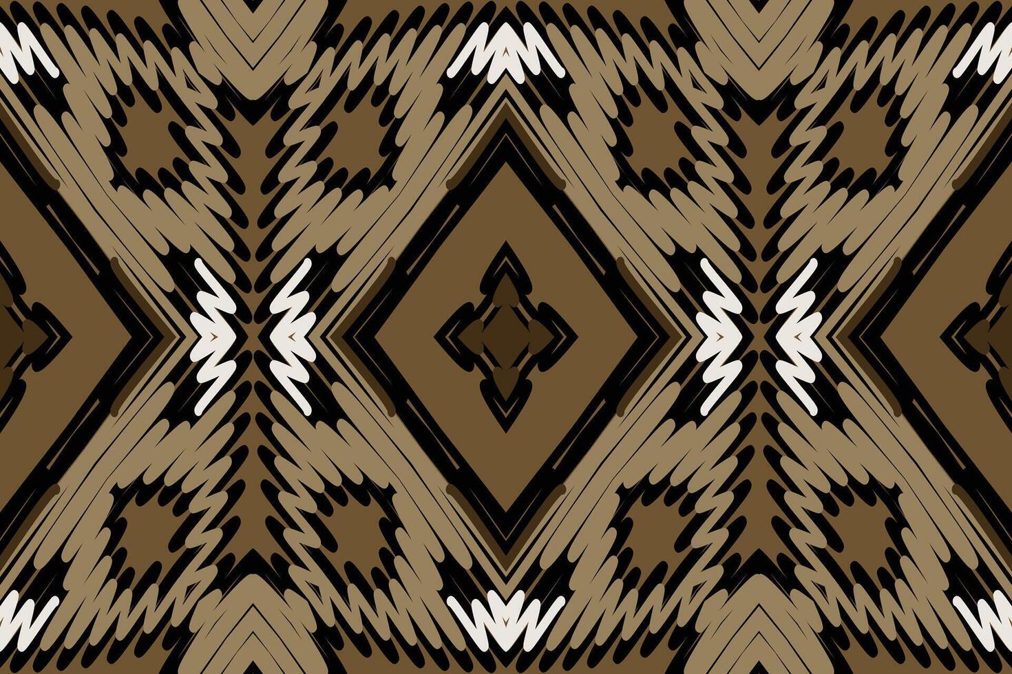 Dupatta pattern Seamless Native American, Motif embroidery, Ikat embroidery Design for Print indonesian batik motif embroidery native american kurta mughal design vector