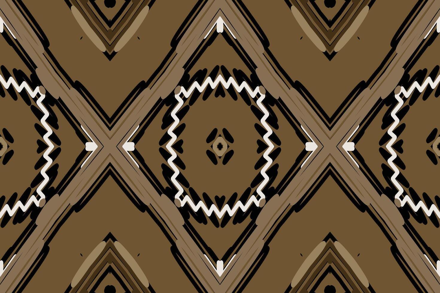 Dupatta pattern Seamless Native American, Motif embroidery, Ikat embroidery Design for Print vyshyvanka placemat quilt sarong sarong beach kurtis Indian motifs vector