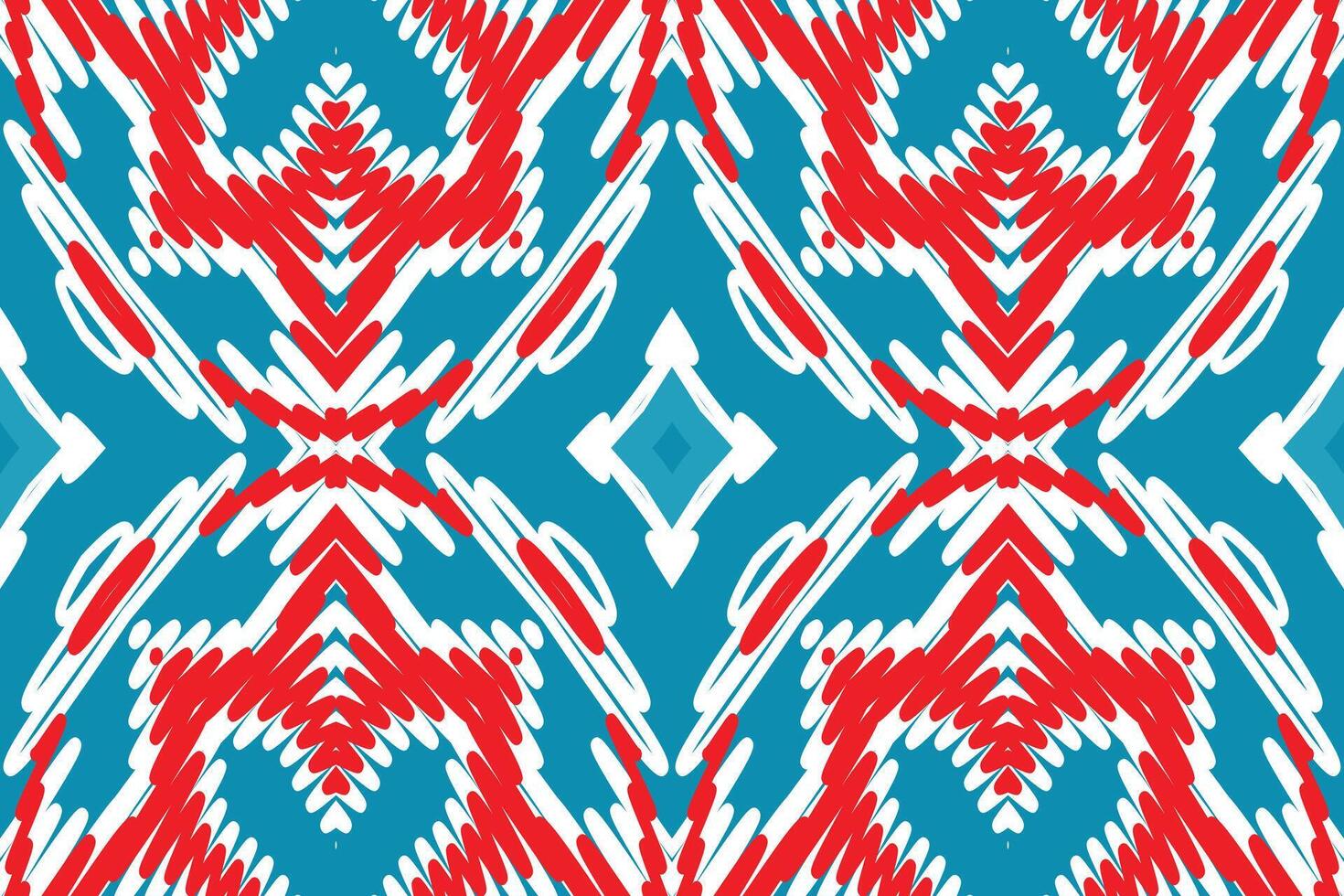 Baroque pattern Seamless Scandinavian pattern Motif embroidery, Ikat embroidery Design for Print tapestry floral kimono repeat pattern lacing spanish motif vector