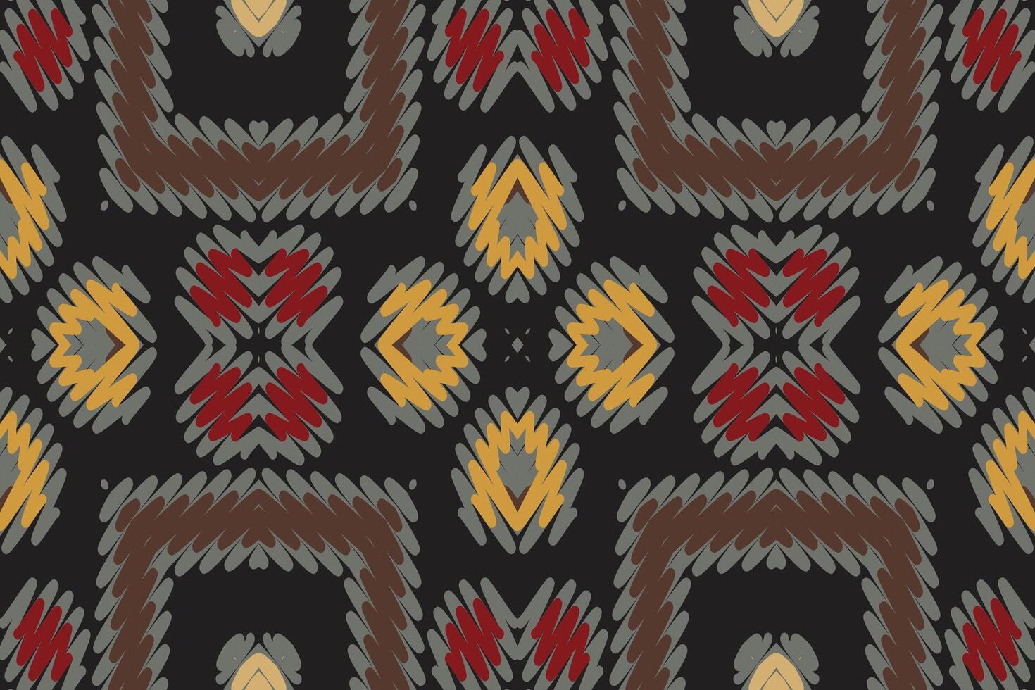 Dupatta pattern Seamless Australian aboriginal pattern Motif embroidery, Ikat embroidery Design for Print tapestry floral kimono repeat pattern lacing spanish motif vector