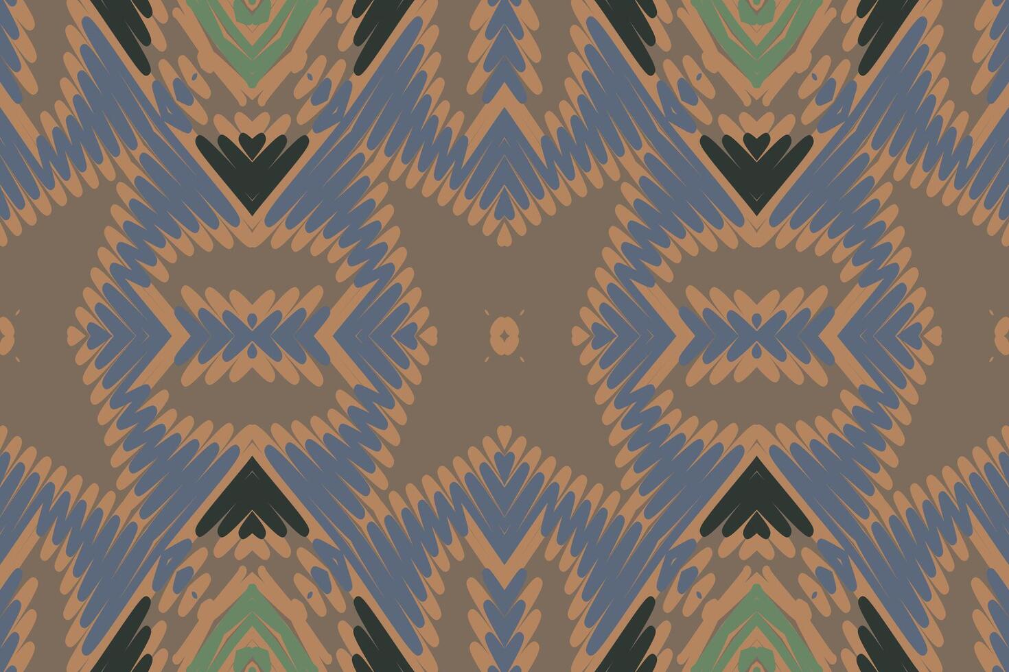Dupatta pattern Seamless Australian aboriginal pattern Motif embroidery, Ikat embroidery Design for Print pattern vintage flower folk navajo patchwork pattern vector