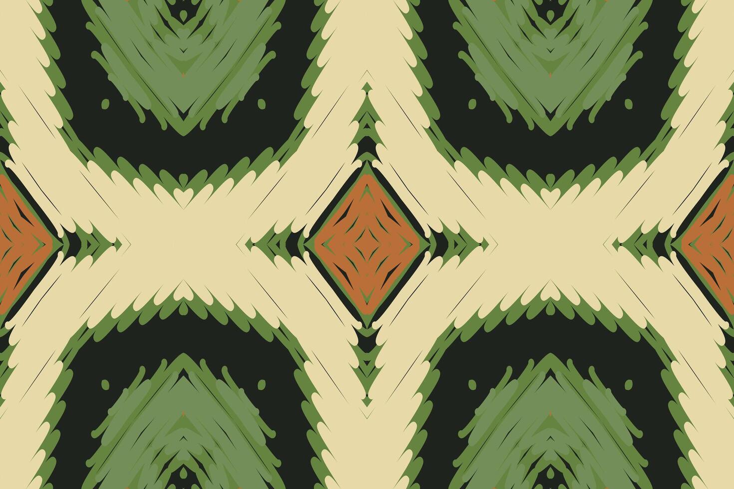 Dupatta pattern Seamless Mughal architecture Motif embroidery, Ikat embroidery Design for Print jacquard slavic pattern folklore pattern kente arabesque vector
