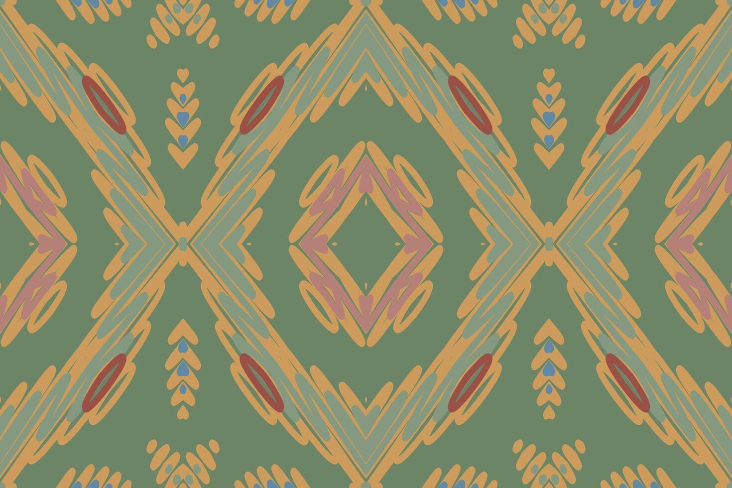 Dupatta pattern Seamless Scandinavian pattern Motif embroidery, Ikat embroidery Design for Print 60s paisley tie dye damascus ornament rugs hipster kurta pajama vector