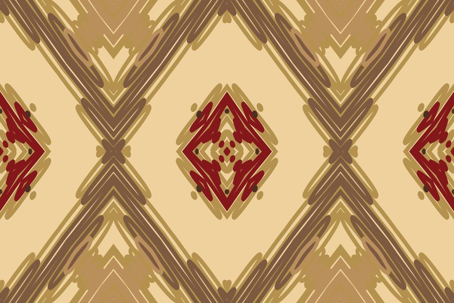 Dupatta pattern Seamless Scandinavian pattern Motif embroidery, Ikat embroidery Design for Print tapestry floral kimono repeat pattern lacing spanish motif vector