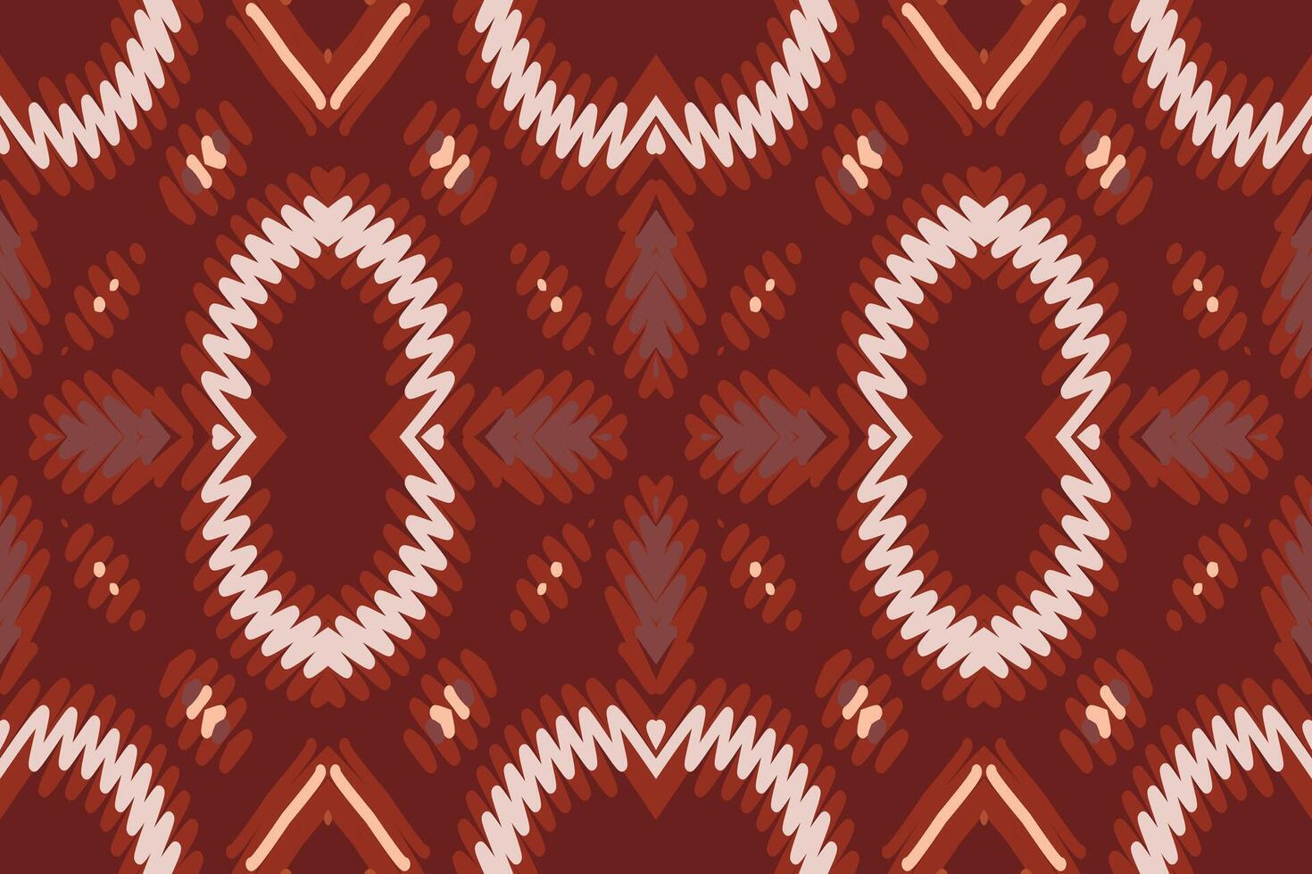 Ancient patterns Seamless Bandana print silk Motif embroidery, Ikat embroidery Design for Print tapestry floral kimono repeat pattern lacing spanish motif vector