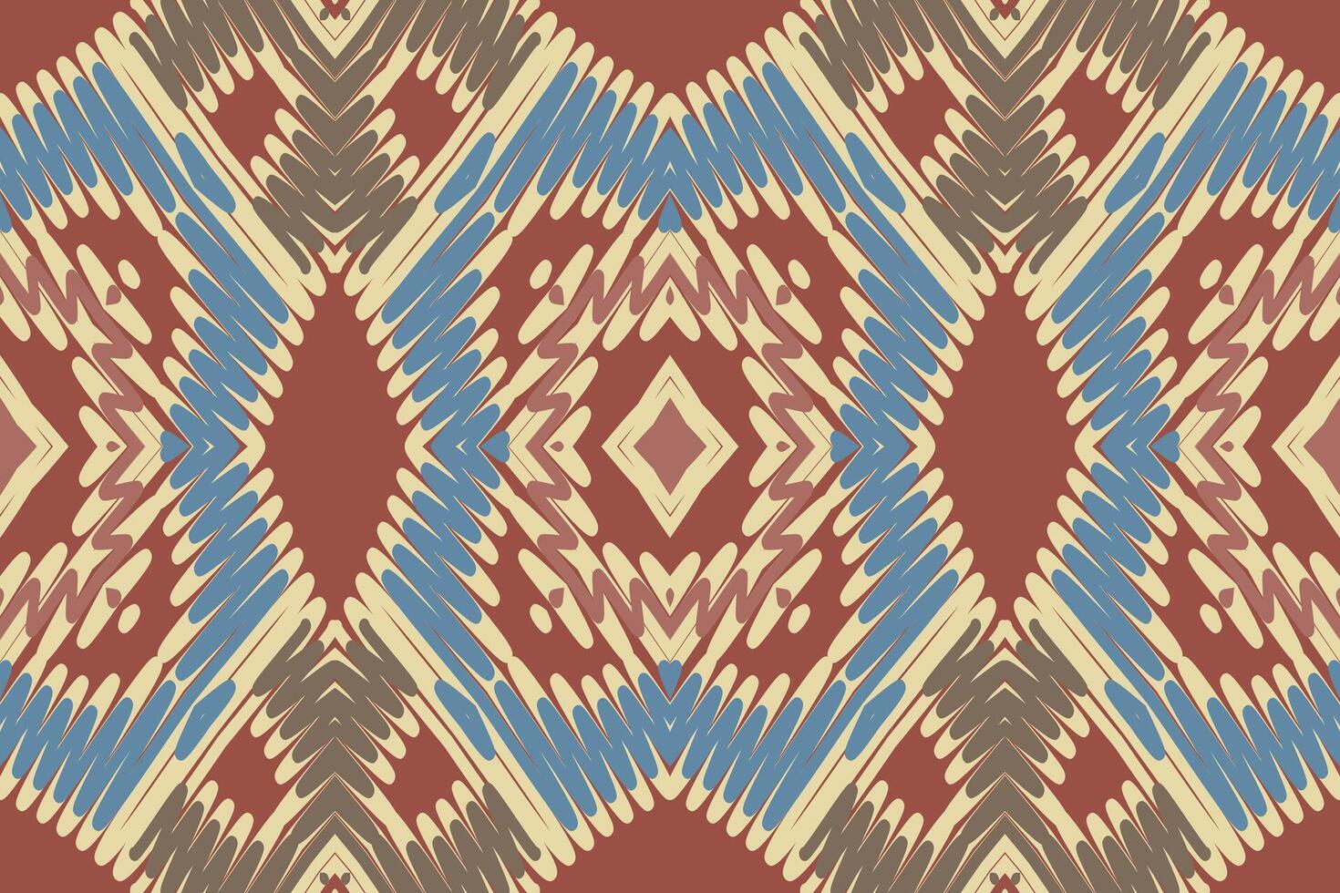 Ancient patterns Seamless Australian aboriginal pattern Motif embroidery, Ikat embroidery Design for Print egyptian pattern tibetan mandala bandanna vector