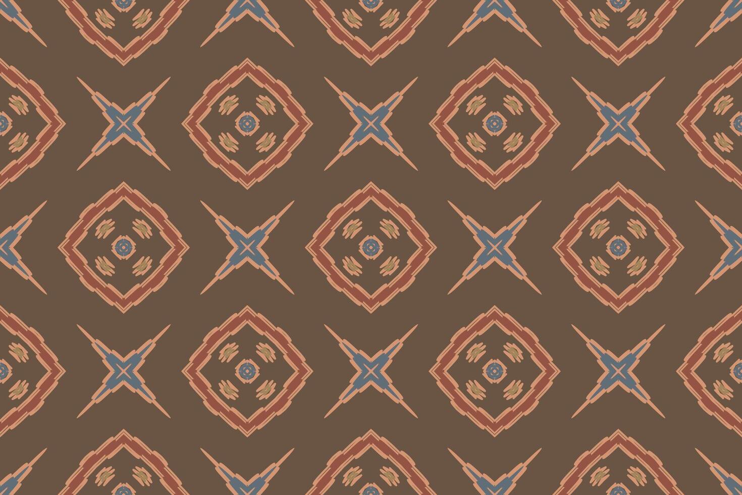 Bukhara pattern Seamless Bandana print silk Motif embroidery, Ikat embroidery Design for Print tapestry floral kimono repeat pattern lacing spanish motif vector