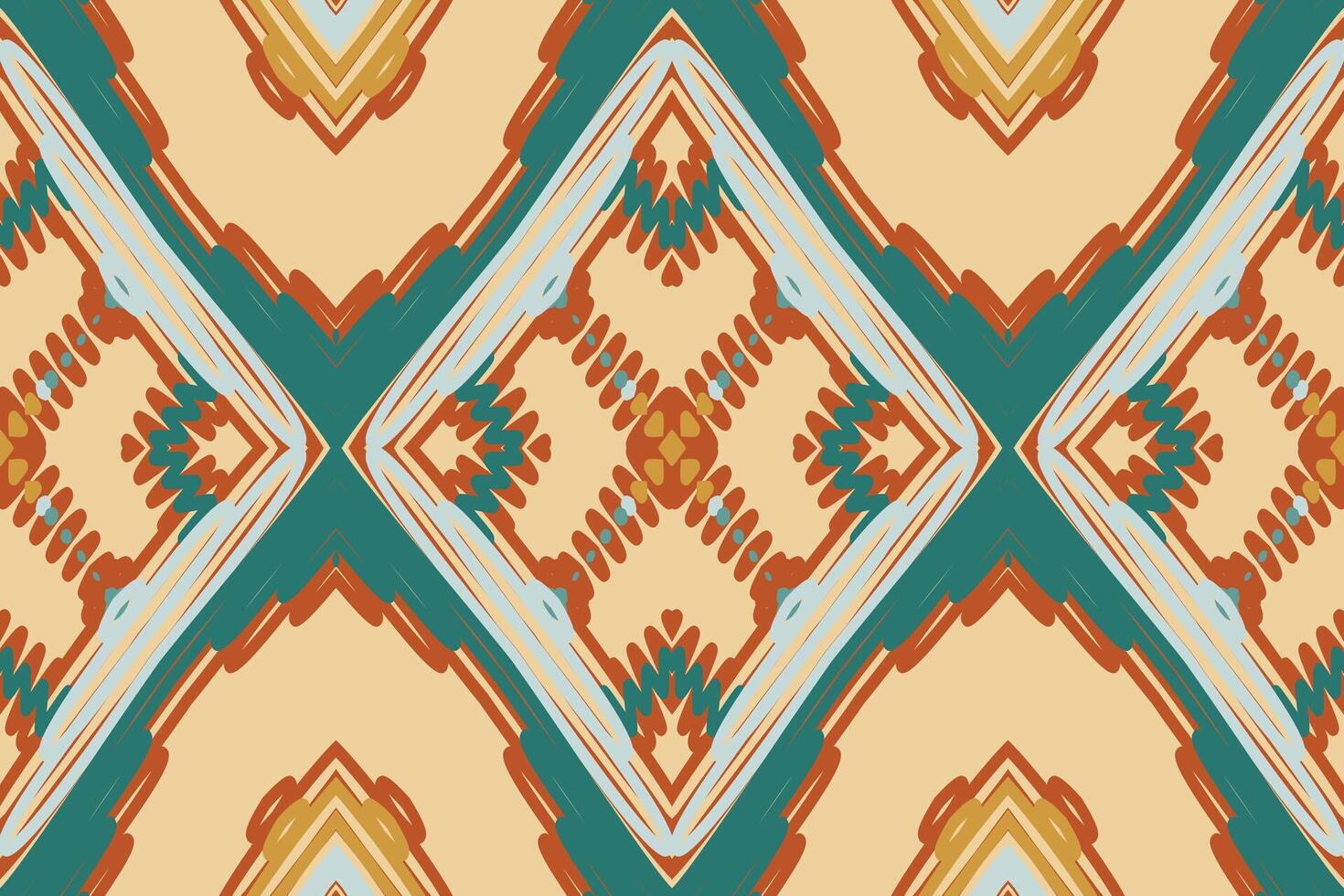 Ancient patterns Seamless Scandinavian pattern Motif embroidery, Ikat embroidery Design for Print indonesian batik motif embroidery native american kurta mughal design vector